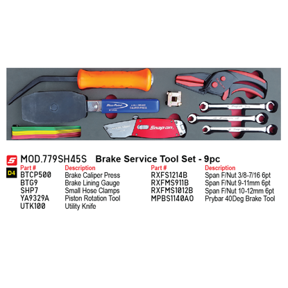 Picture of Brake Service Tool Kit